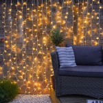 Creative Decorations With Outdoor Curtain Lights