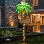 Light Up Palm Trees Outdoor: An Illuminating Experience